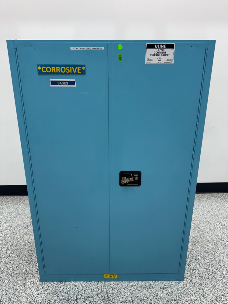 Image of ULINE H-3776S 45 Gallon Corrosive Storage Cabinet